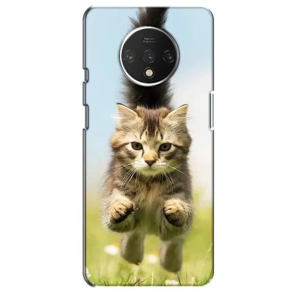 Чохол з принтом «Прижок кота» для OnePlus 7T