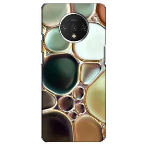 Мраморный чехол на OnePlus 7T (VPrint) (Радужный Мрамор)