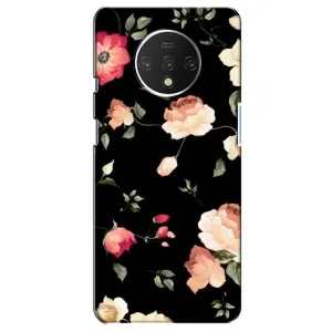 Чехлы с Цветами для OnePlus 7T (VPrint) (Розочки)