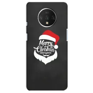 Рождественские Чехлы для OnePlus 7T (VPrint) (Санта Крисмас)