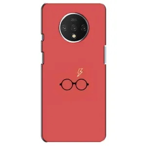 Чехлы с Гарри Поттером для OnePlus 7T (AlphaPrint) (шрам и очки)