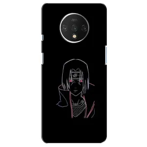 Чехлы на тему: Итачи Учиха для OnePlus 7T (AlphaPrint) (силуэт Итачи)