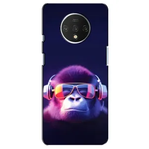 Чехол с Обезьянами OnePlus 7T - (AlphaPrint) (Стильная обезьяна)