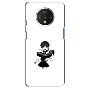 Чехлы Венсдей на OnePlus 7T Уэнсдей (AlphaPrint) (танец Уэнздей)
