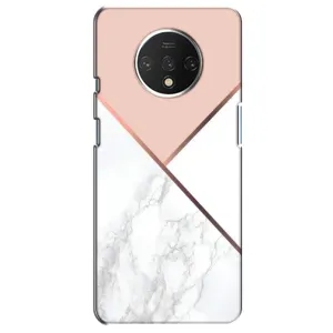 Мраморный чехол на OnePlus 7T (VPrint) (Тройной мрамор)