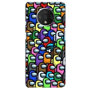 Чехол Амонг Ас для OnePlus 7T (AlphaPrint) (Убит)