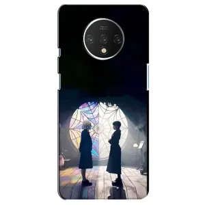 Чехлы Венсдей на OnePlus 7T Уэнсдей (AlphaPrint) (Уэнздей и Инид)
