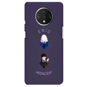 Чехлы Венсдей на OnePlus 7T Уэнсдей (AlphaPrint) (Уэнздей и подруга)