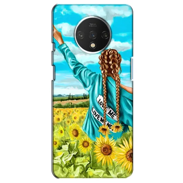 Чехол с принтом «Украиночка» для OnePlus 7T