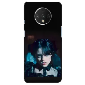 Чехлы Венсдей на OnePlus 7T Уэнсдей (AlphaPrint) (взгляд Уэнздей)