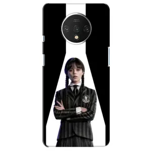 Чехлы Венсдей на OnePlus 7T Уэнсдей (AlphaPrint) (W-Wednesday)