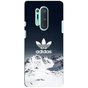 Чехлы Адидас для OnePlus 8 Pro (AlphaPrint) (Адидас в горах)
