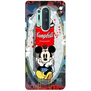 Чехол Disney Mouse OnePlus 8 Pro (PREMIUMPrint) (Американский Маус)