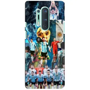 Чехлы Месси для OnePlus 8 Pro (AlphaPrint) (Аргентина Месси)