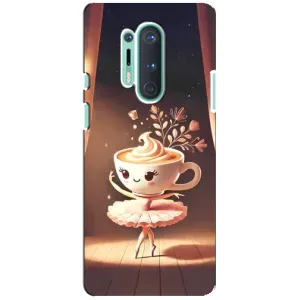 Чехол с мемом Тралалело тралала на OnePlus 8 Pro (Балерина капучина)