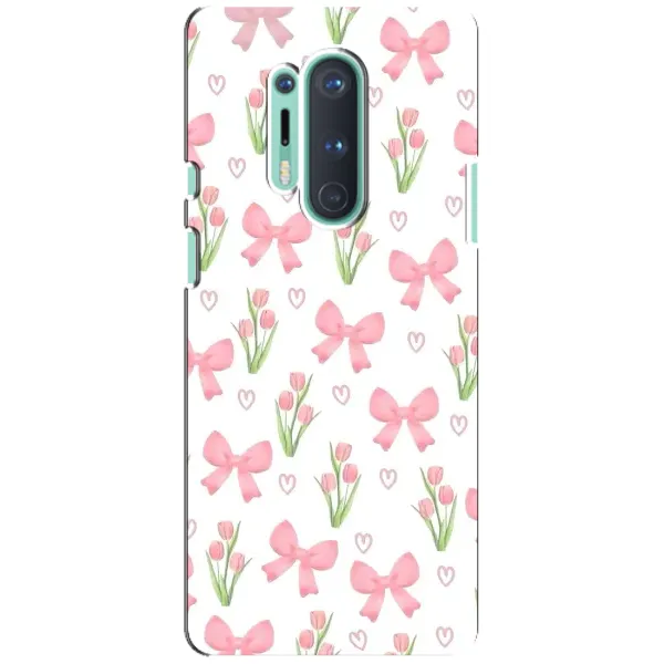 Чохол з принтом «Банти і квіти» для OnePlus 8 Pro Чохол з принтом «Банти і квіти» для OnePlus 8 Pro