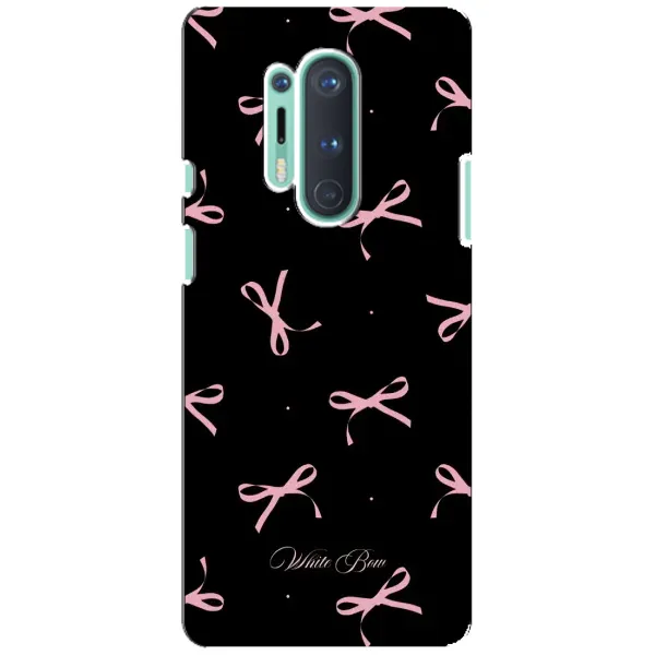 Чохол з принтом «Банти на чорному» для OnePlus 8 Pro Чохол з принтом «Банти на чорному» для OnePlus 8 Pro