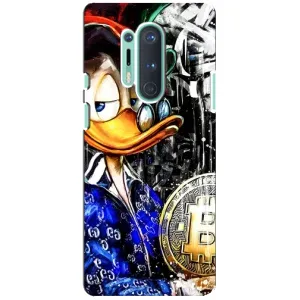 Чехлы для ВанПлас 8 Про - Scrooge MagDag (PREMIUMPrint) (Биткойн Скрудж)