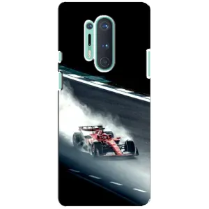 Чехол Формула1 на OnePlus 8 Pro (Болид гоночный)