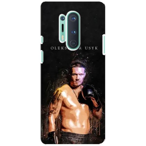 Чехол с принтом «Боксер Александр Усик» для OnePlus 8 Pro