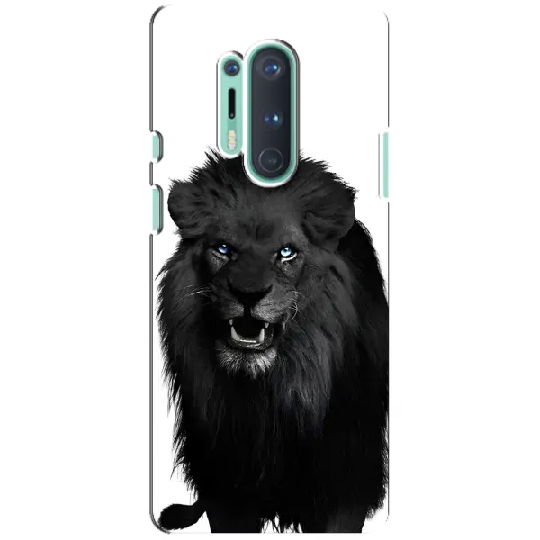 Чехол с принтом «Черный ЛЕВ» для OnePlus 8 Pro