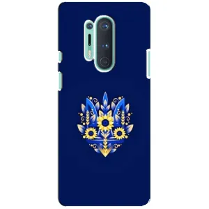 Чехол с принтом «Цветочный Герб» для OnePlus 8 Pro