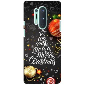 Рождественские Чехлы для OnePlus 8 Pro (VPrint) (Елочка)