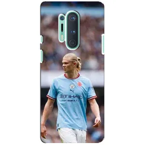 Чехлы с футболистом Ерлинг Холанд для OnePlus 8 Pro (AlphaPrint) (Эрлинг Холанд)