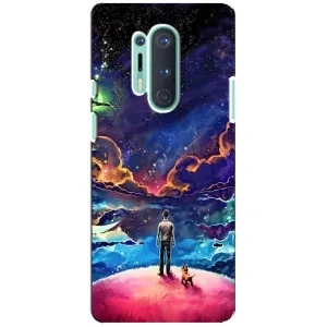 Космические Чехлы для ВанПлас 8 Про (VPrint) (Галактический вид)