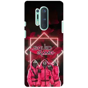Чехол с принтом «Охранники Игра кальмара» для OnePlus 8 Pro