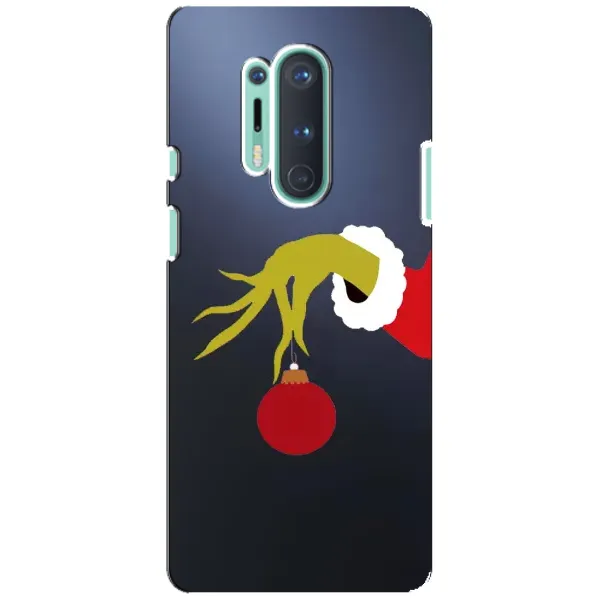 Чехол с принтом «Гринч с игрушкой» для OnePlus 8 Pro