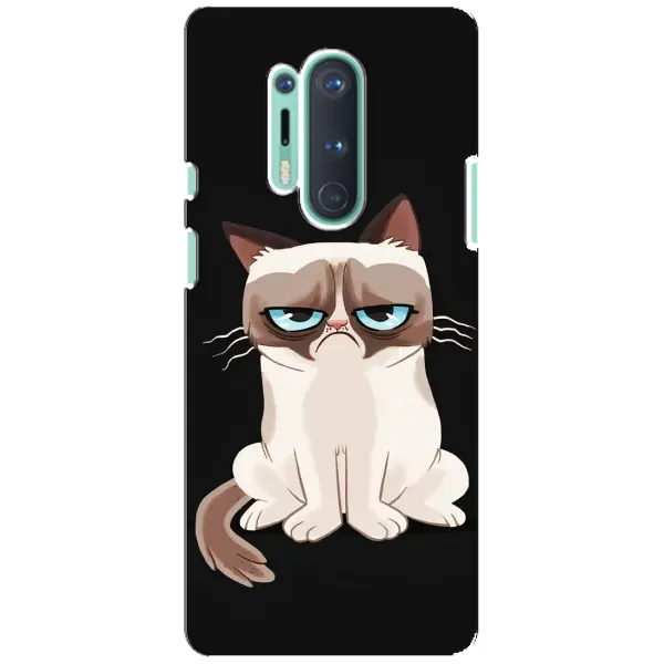 Чохол з принтом «Сумний кіт» для OnePlus 8 Pro Чохол з принтом «Сумний кіт» для OnePlus 8 Pro