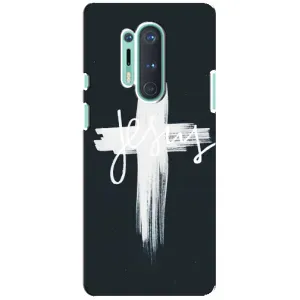 Чехол для OnePlus 8 Pro (AlphaPrint) - (Христианские) (Иисус)
