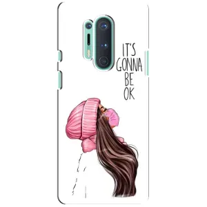 Чехол с печатью для OnePlus 8 Pro - (Мода) (AlphaPrint) (Коронавирус)
