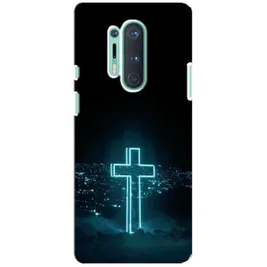 Чехол для OnePlus 8 Pro (AlphaPrint) - (Христианские)