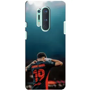 Чехол с футболистом Ламин Ямаль OnePlus 8 Pro (Ламин 19)