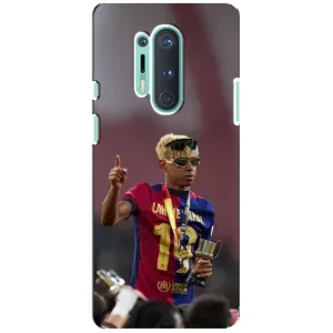 Чехол с футболистом Ламин Ямаль OnePlus 8 Pro