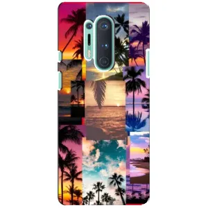Силиконовый чехол с КАРТИНКАМИ лето для OnePlus 8 Pro (AlphaPrint) (Летний отпуск)