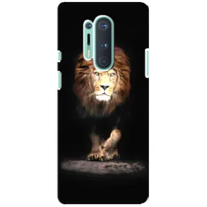 Чехол со Львом для OnePlus 8 Pro (VPrint) (Лев)