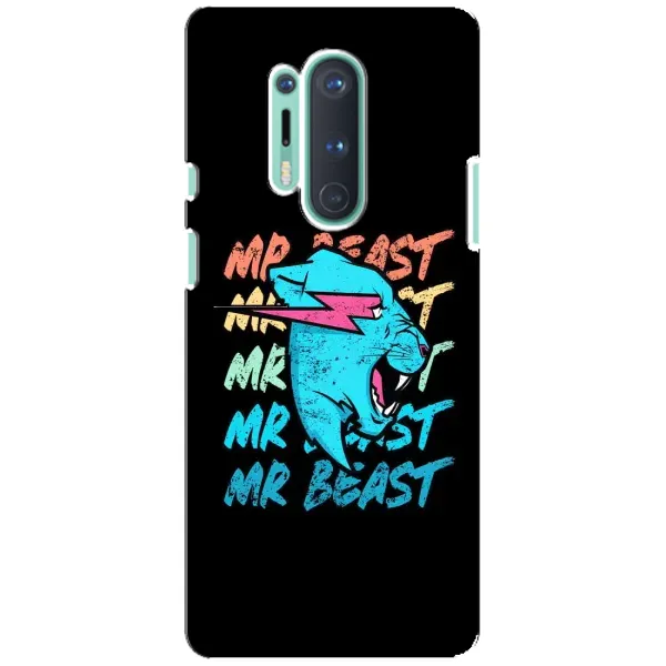 Чохол з принтом «logo Mr beast» для OnePlus 8 Pro