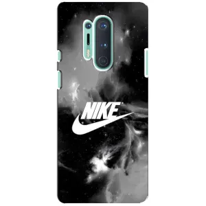 Чехол для OnePlus 8 Pro - с принтом Найк (AlphaPrint) (Лого Найк)