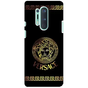 Чехлы VERSACE для ВанПлас 8 Про (PREMIUMPrint) (Logo Versace)