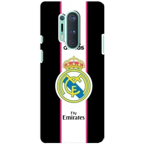Чехол для OnePlus 8 Pro с принтом Реал Мадрид (Лого Real Madrid)
