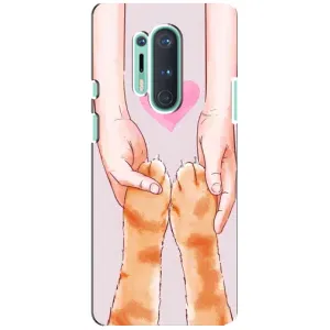 Чохол на OnePlus 8 Pro з Котиками (VPrint) (Любовь до котиків)