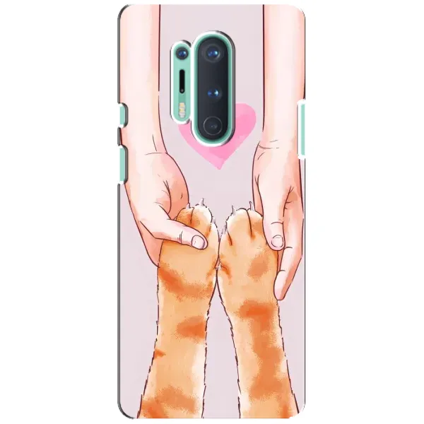 Чохол з принтом «Любовь до котиків» для OnePlus 8 Pro