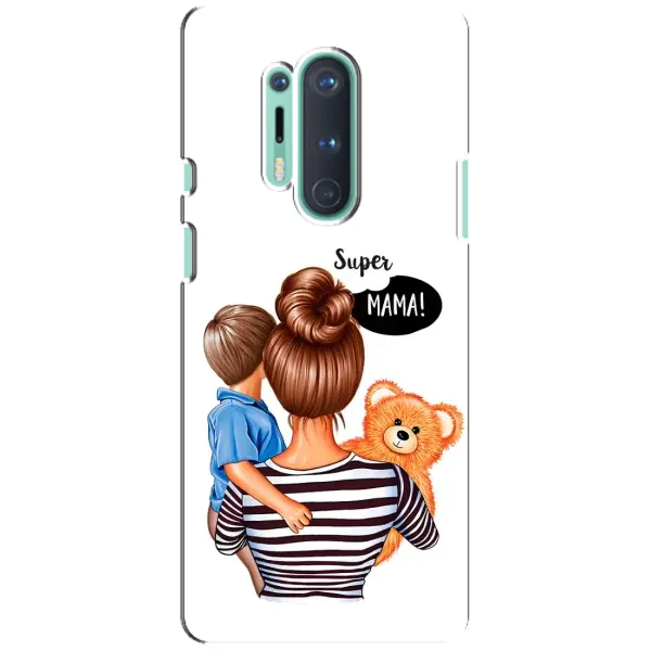 Чохол з принтом «Мама з синочком» для OnePlus 8 Pro Чохол з принтом «Мама з синочком» для OnePlus 8 Pro