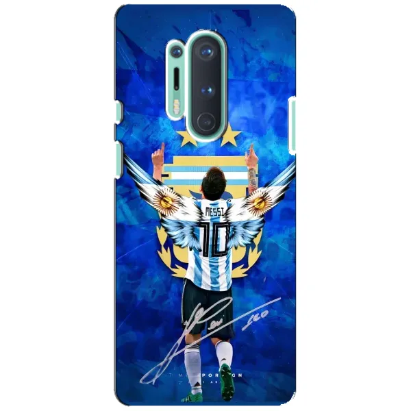 Чохол з принтом «Мессі Аргентина» для OnePlus 8 Pro