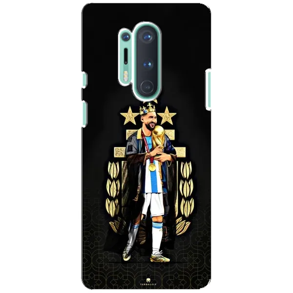 Чохол з принтом «Мессі Король» для OnePlus 8 Pro