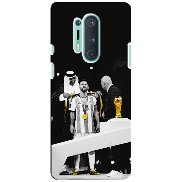 Чохол з принтом «Мессі коронований» для OnePlus 8 Pro