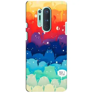 Чохол на OnePlus 8 Pro з Котиками (VPrint) (Mew)